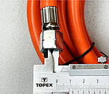 Газовий шланг 5 м 1/4"-3/8" MASTER BLP15 BLP17 для газової гармати, фото 3