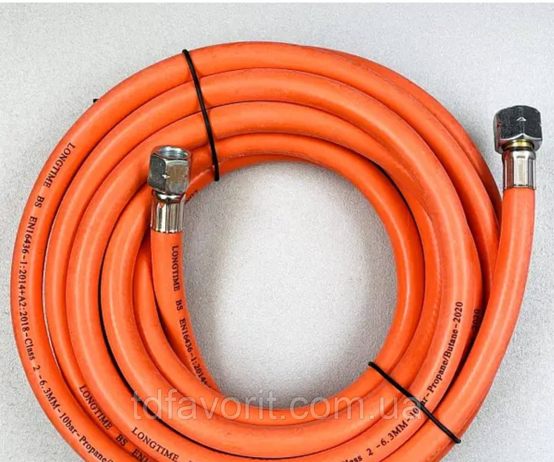 Газовий шланг 5 м 1/4"-3/8" MASTER BLP15 BLP17 для газової гармати