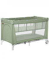 Ігровий манеж для малюків дворівневий складаний CARRELLO Piccolo+ CRL-11501/2 Mint Green