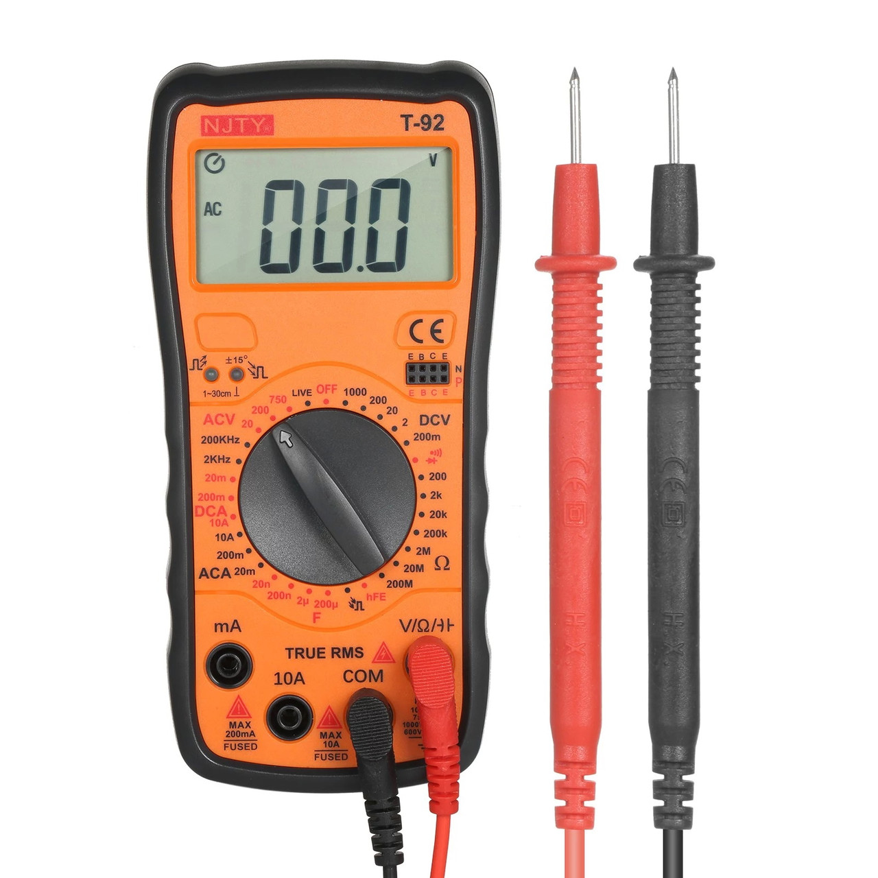 Портативный Электронный Цифровой Мультиметр NJTY T92 (тестер) — Купить ...