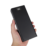 Powerbank 2 USB 8x18650 IN: Type-C+Micro USB/корпус Повербанка з ліхтариком чорний без батарей, фото 9