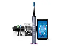 Електрична звукова зубна щітка PHILIPS Sonicare DiamondClean Smart 9300 HX9903/41 Grey