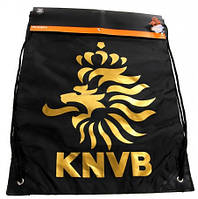 Спортивный рюкзак, котомка KNVB Gymbag  черный