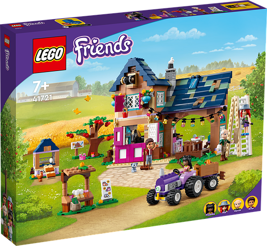 LEGO ЛЕГО Friends Organic Farm Органическая ферма 41721 (826 деталей ...