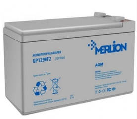 Акумуляторна батарея MERLION AGM GP1290F2 12 V 9,5 Ah (2028)