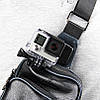 Універсальне поворотне кріплення прищіпка для екшн камери на кепку, рюкзак CAL-03, фото 6