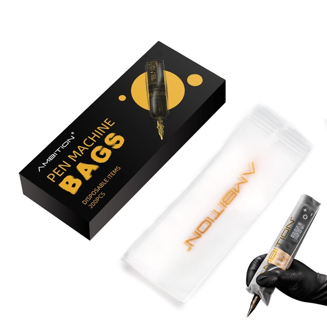 10 шт Бар'єрний захист Ambition для тату машинок 16,5 см х 6 см, фото 1