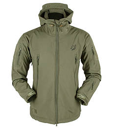 Зимова тактична куртка Eagle Soft Shell WJ-17 із флісом Green Olive   aiw 976 I571