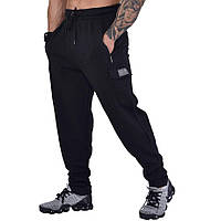 Big Sam, Штаны спортивные зауженные (Cargo Baggy Body Pants BGSM 1289) Черные ( M )