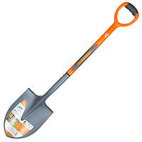 Лопата штикова з пластиковою ручкою 290×210×1050мм 1.9кг FLORA (5045834) 4097492
