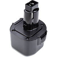Акумулятор PowerPlant для шуруповертів і електроінструментів DeWALT 9.6V 2.0Ah Ni-MH (DE9036)