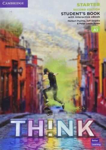 Think Second Edition Starter Student's Book with Interactive eBook (British English) - Підручник нове видання