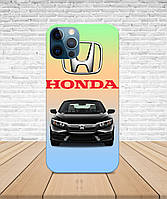 Матовий Чохол iPhone 14 PRO Honda Accord з принтом