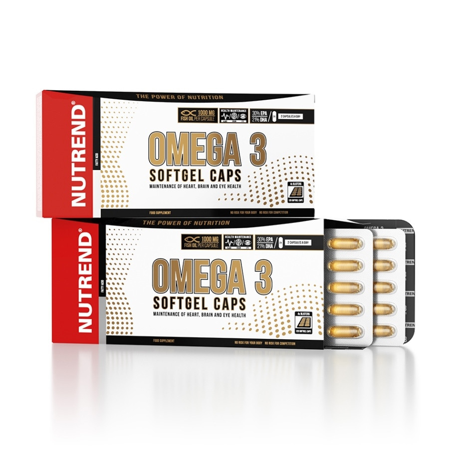 Жирні кислоти Омега-3 Omega 3 Softgel Caps (120 капс.) Nutrend