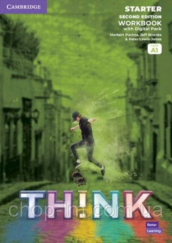 Think Second Edition Starter Workbook with Digital Pack (British English) — Робочий зошит нове видання