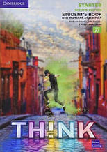 Think Second Edition Starter Student's Book with Workbook Digital Pack — Підручник з онлайн зошитом нове вид.