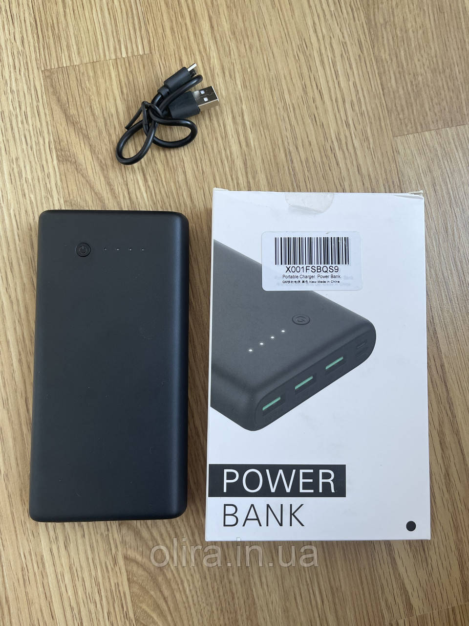 Портативний акумулятор 36800mAh 136.16Wh Power Bank павербанк