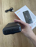 Портативний акумулятор 30000mAh  Power Bank павербанк, фото 3