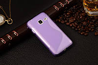 Силиконовый чехол Duotone для Samsung Galaxy J1 mini Duos SM-J105 фиолетовый