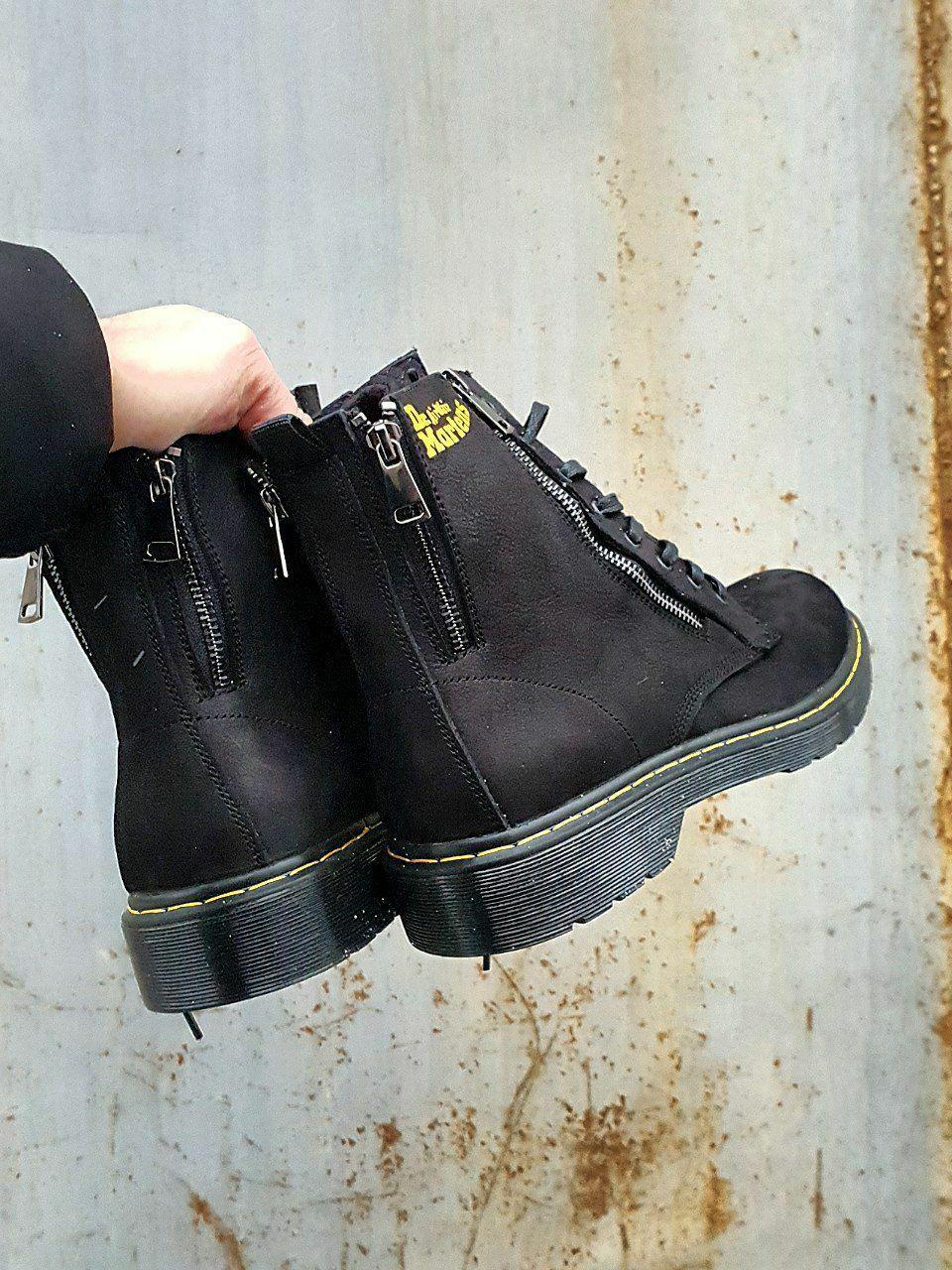 Мужские зимние ботинки Dr.Martens Boots Winter Black - фото 6 - id-p1737401648