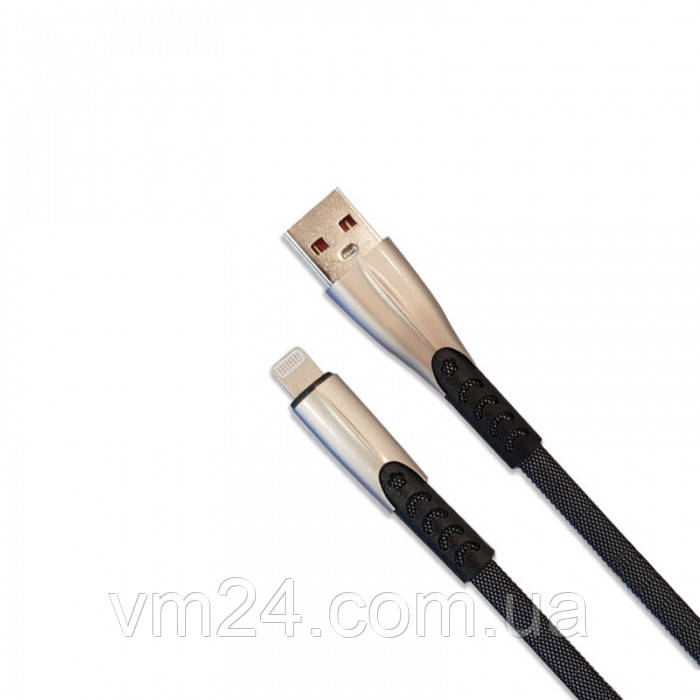 Кабель USB EVOC Noble Lightning 2.5A/1m Black для айфона