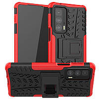 Чехол Armor Case для Motorola Edge 20 Pro / Edge S Red