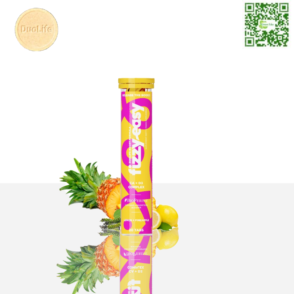 Шипучі вітаміни FIZZY EASY Ca + D3 Польща
