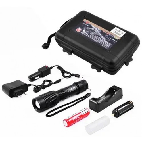 Фонарик Bailong Police BL-T8628 9900W Размер 17 См 3 Режима Зарядки от ...