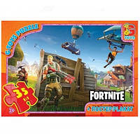 Пазлы G-Toys 35 элем Fortnite 532 коробка 18х12 5х6 см Картинка 30х21см+ плакат постер