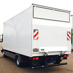 Гідроборт до вантажівки Sorensen X4A 1000 з вантажопідйомністю 1000 кг