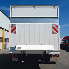 Гідроборт до вантажівки Sorensen X1A 1000SL з вантажопідйомністю 1000 кг