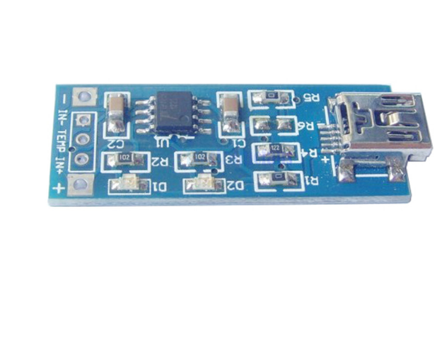 Зарядний модуль для літієвих батарей 18650 MINI USB 5 В 1 А (10 шт.)