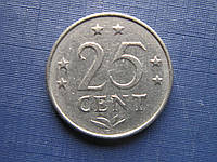 Монета 25 центов Нидерландские Антильские острова Антилы 1976