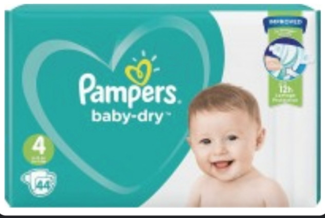 Pampers Baby-Dry 4 / 44шт — Купить Недорого на Bigl.ua (1737439213)