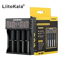 Зарядное устройство LiitoKala Lii-402 для АА, ААА, 18650, 16340 и др. аккумуляторов + Power Bank.(Оригинал)