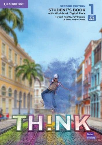 Think Second Edition 1 Student's Book with Workbook Digital Pack — Підручник з онлайн тетрадю