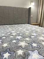 Плед Снежок со звездами 200x220 см