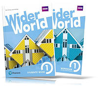 Wider World 1, Student's book + Workbook / Навчитель + зошит англійської мови