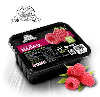 Заморожене пюре Малини без кісточки 1 кг Фрутіленд
