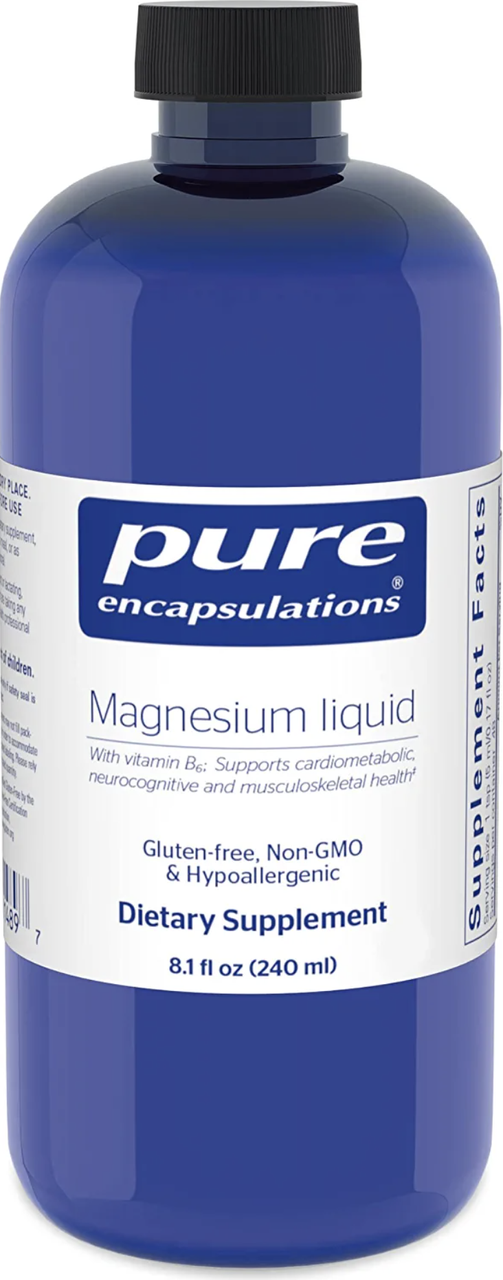 Pure Encapsulations Magnesium Liquid / Магній цитрат рідкий 240 мл