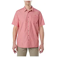 Сорочка 5.11 Tactical Ares S/S Shirt Engine Red M