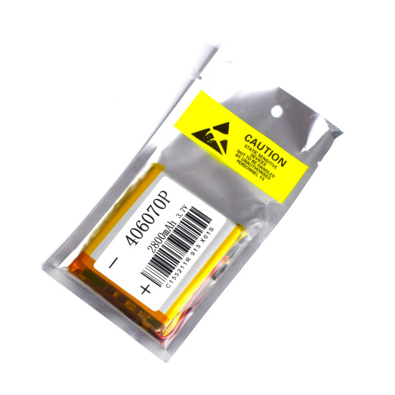 Батарея 2800 mAh 3.7V 406070 Літій-Полімер Акумулятор GPS Навігатор MP3 Плеєр Відео Реєстратор, фото 1