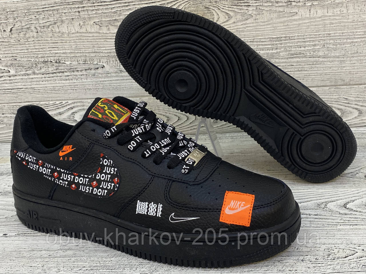 Nike Air Force 1 07 Just Do It Pack Black. Nike Air Force 1 07 BIGL.UA 1737498124