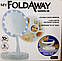 Дзеркало косметичне з Led-підсвіткою My Fold Away, фото 5