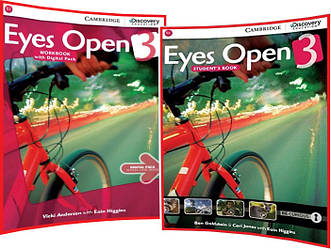 Eyes Open 3. Student's+Workbook. Комплект книг з англійської мови. Підручник+Зошит. Cambridge
