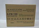 Акумулятор Makelsan 6-fm-100 12v 100ah, фото 6