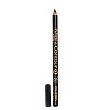 Олівець контурний для очей дерев'яний Bourjois KHOL&CONTOUR XL eye pencil 16 H Ultra XLBlack ультра чорний