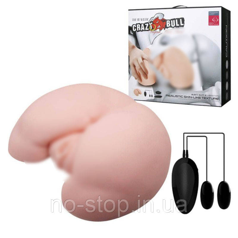 Мастурбатор CRAZY BULL Vagina and Anal 6 function vibrations