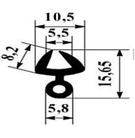 VW Passat B3/B4/Audi 80/90 (B3/B4)/Audi 100/200 (C3) метражні Декор, молдинг, лобового скла