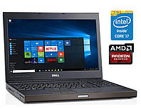 Раб.станция Dell M4800/15.6"/Core i7-4810MQ 4 ядра 2.8GHz/8GB DDR3/240GB SSD/Radeon R9 M200X 2GB/Webcam/Win10